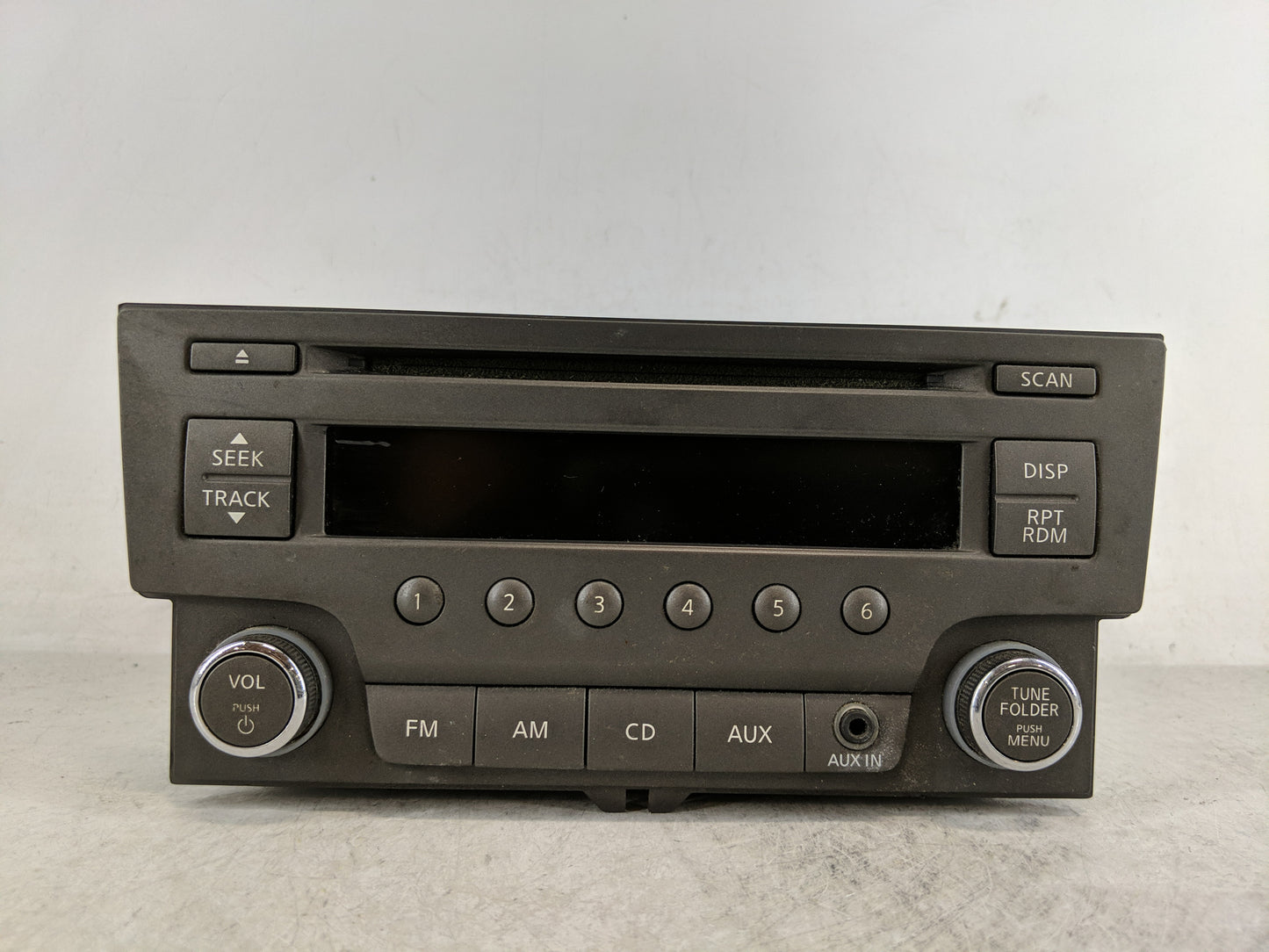 2013-2014 Nissan Sentra Radio AM FM Cd Player Receiver Replacement P/N:28185 3RA2A Fits Fits 2013 2014 OEM Used Auto Parts -