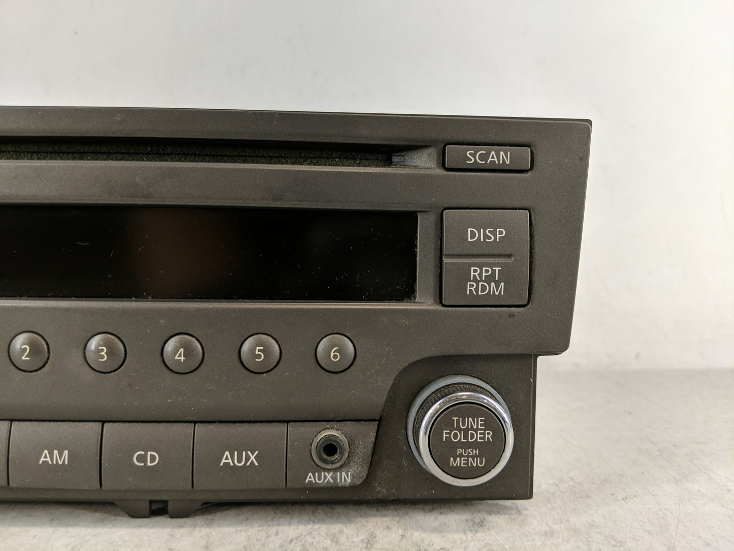 2013-2014 Nissan Sentra Radio AM FM Cd Player Receiver Replacement P/N:28185 3RA2A Fits Fits 2013 2014 OEM Used Auto Parts -