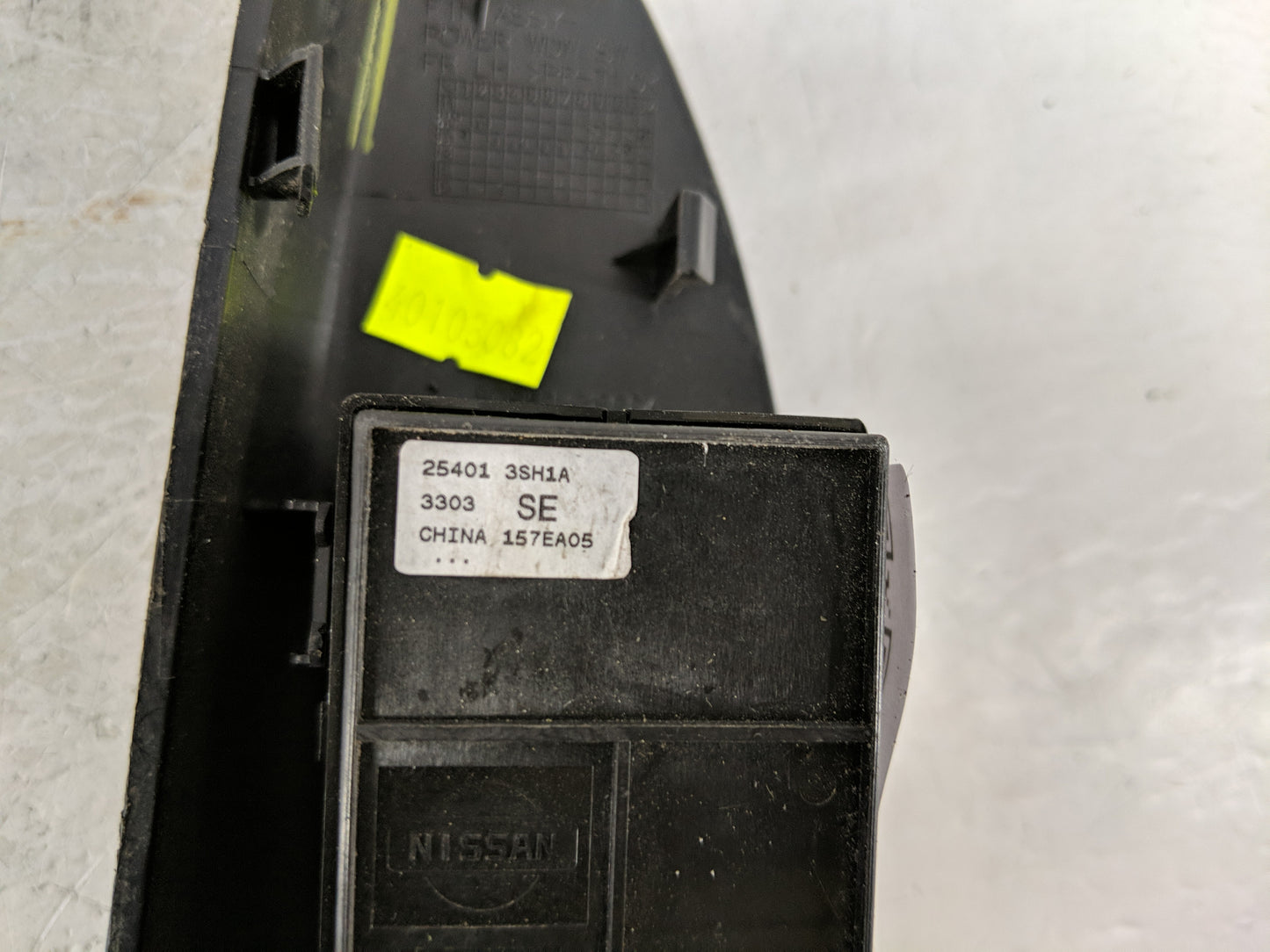 2013-2019 Nissan Sentra Master Power Window Switch Replacement Driver Side Left P/N:25401 3SH1A Fits OEM Used Auto Parts - O