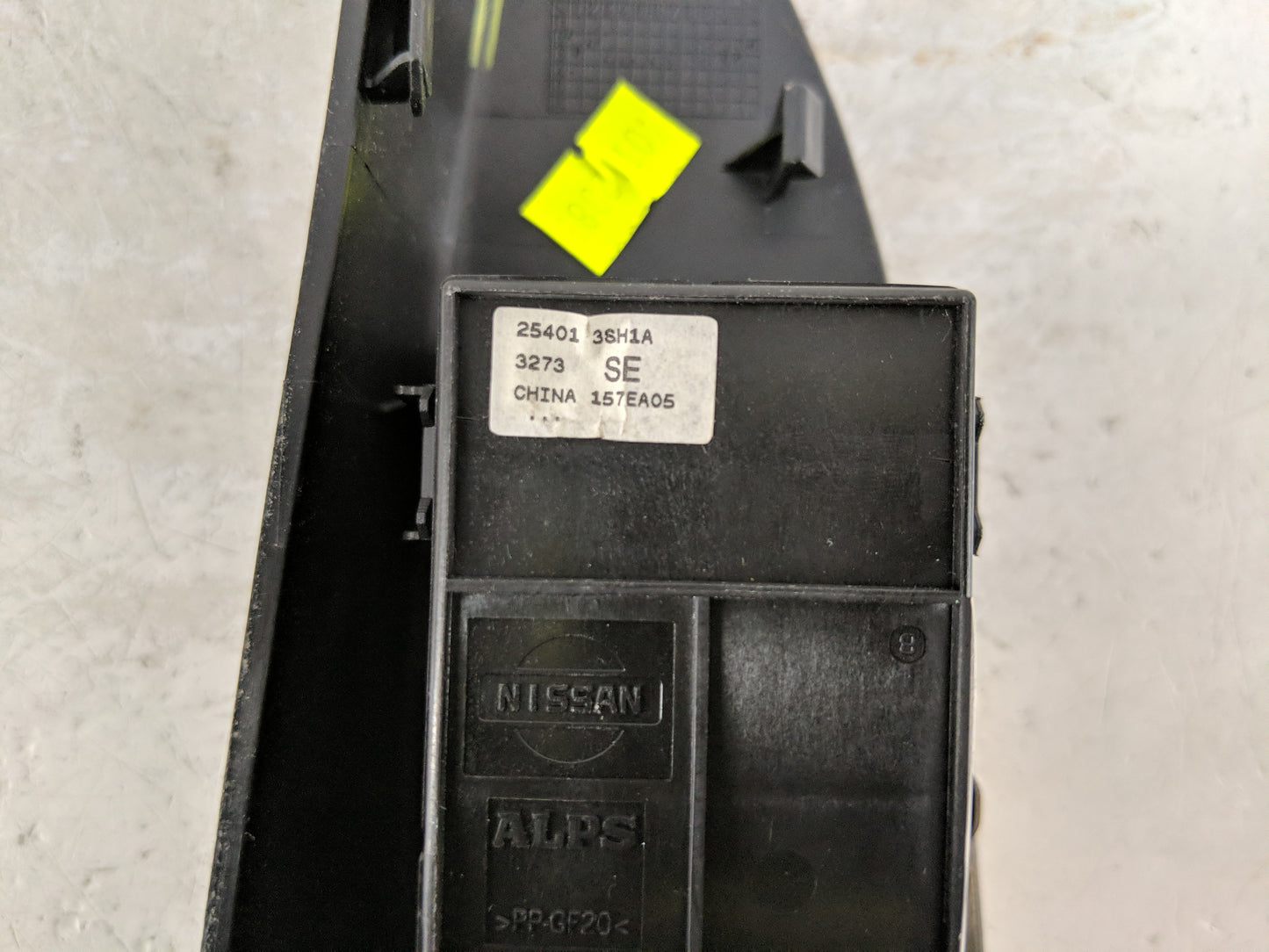2013-2019 Nissan Sentra Master Power Window Switch Replacement Driver Side Left P/N:25401 3SH1A Fits OEM Used Auto Parts - O