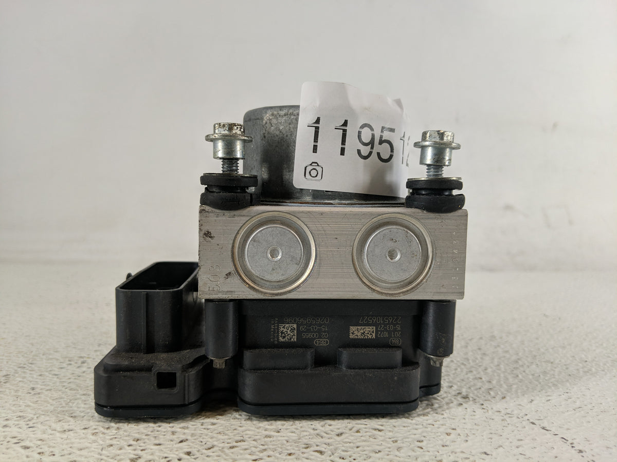 2013-2014 Nissan Sentra Anti-Lock Brake ABS Pump Module Actuator OEM P/N:0265956096 2265106527 Fits Fits 2013 2014 OEM Used 