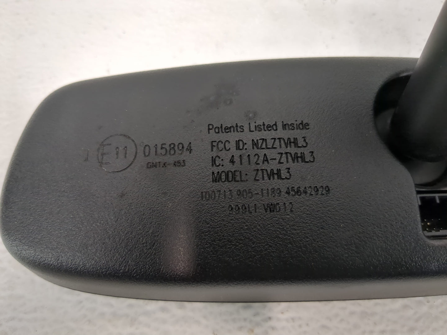 2013-2014 Nissan Sentra Interior Rear View Mirror Replacement OEM P/N:E11015894 Fits OEM Used Auto Parts - Oemusedautoparts1