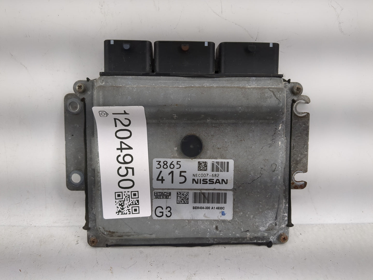 2013-2015 Nissan Sentra PCM Engine Control Computer ECU ECM PCU OEM P/N:NEC007-682 Fits Fits 2013 2014 2015 OEM Used Auto Pa