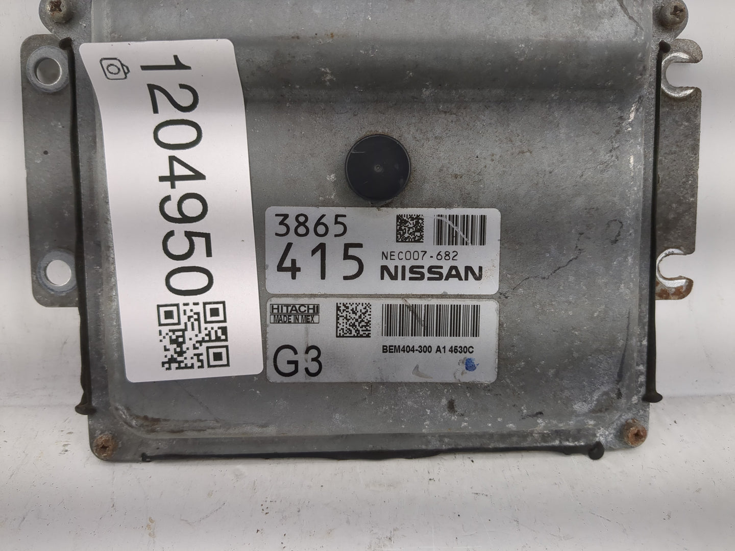 2013-2015 Nissan Sentra PCM Engine Control Computer ECU ECM PCU OEM P/N:NEC007-682 Fits Fits 2013 2014 2015 OEM Used Auto Pa