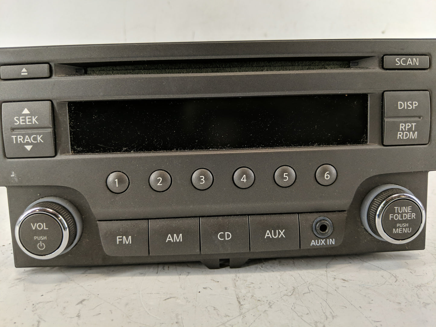 2013-2014 Nissan Sentra Radio AM FM Cd Player Receiver Replacement P/N:PN-3365M 28185 3RA2A Fits Fits 2013 2014 OEM Used Aut