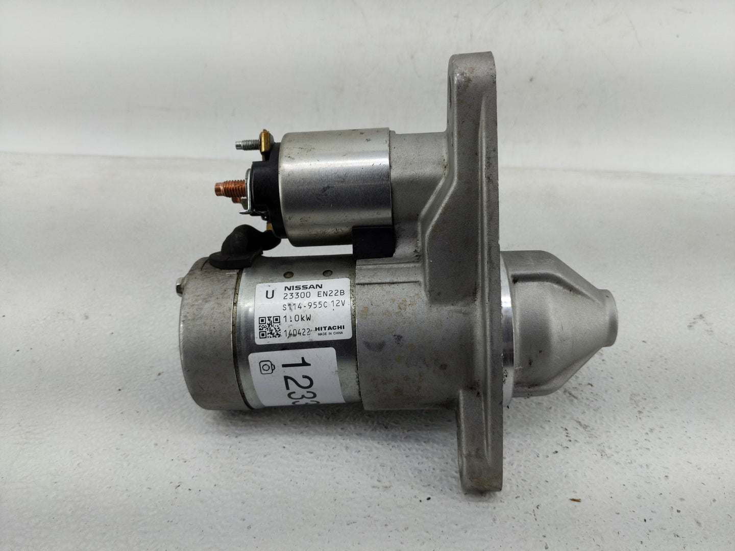 2014 Nissan Sentra Car Starter Motor Solenoid OEM P/N:S114-955C 23300 EN22B Fits OEM Used Auto Parts - Oemusedautoparts1.com