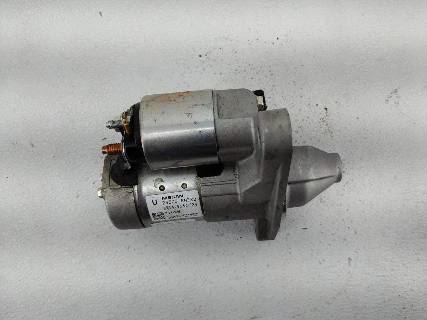 2014 Nissan Sentra Car Starter Motor Solenoid OEM P/N:S114-955C 23300 EN22B Fits OEM Used Auto Parts - Oemusedautoparts1.com