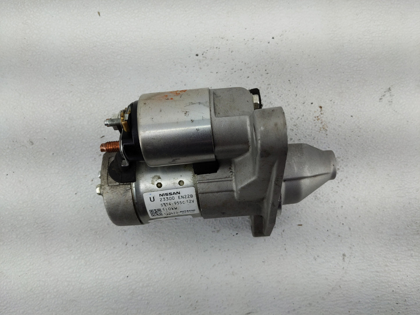 2014 Nissan Sentra Car Starter Motor Solenoid OEM P/N:S114-955C 23300 EN22B Fits OEM Used Auto Parts - Oemusedautoparts1.com