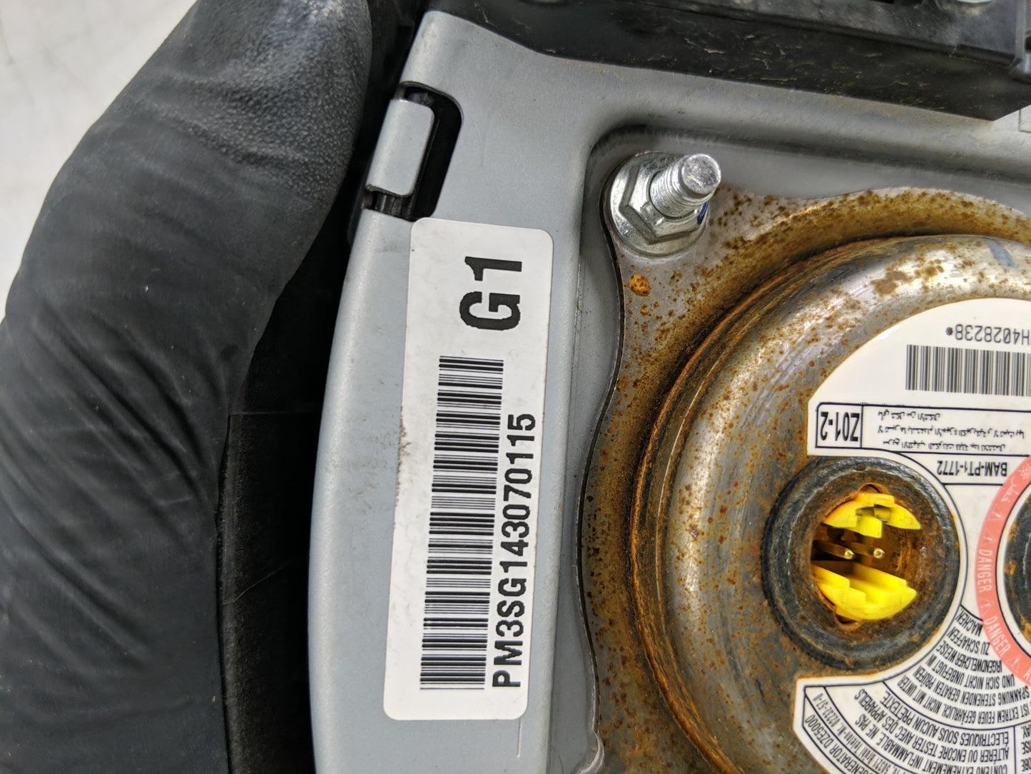 2013-2019 Nissan Sentra Air Bag Driver Left Steering Wheel Mounted - Oemusedautoparts1.com