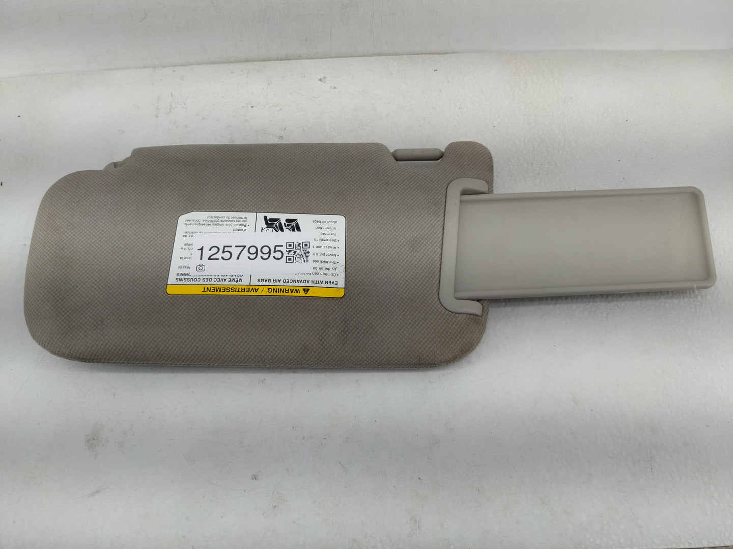 2013-2019 Nissan Sentra Sun Visor Shade Replacement Passenger Right Mirror Fits Fits 2012 2013 2014 2015 2016 2017 2018 2019