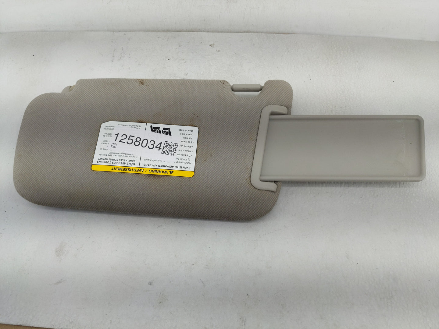 2013-2019 Nissan Sentra Sun Visor Shade Replacement Passenger Right Mirror Fits Fits 2012 2013 2014 2015 2016 2017 2018 2019