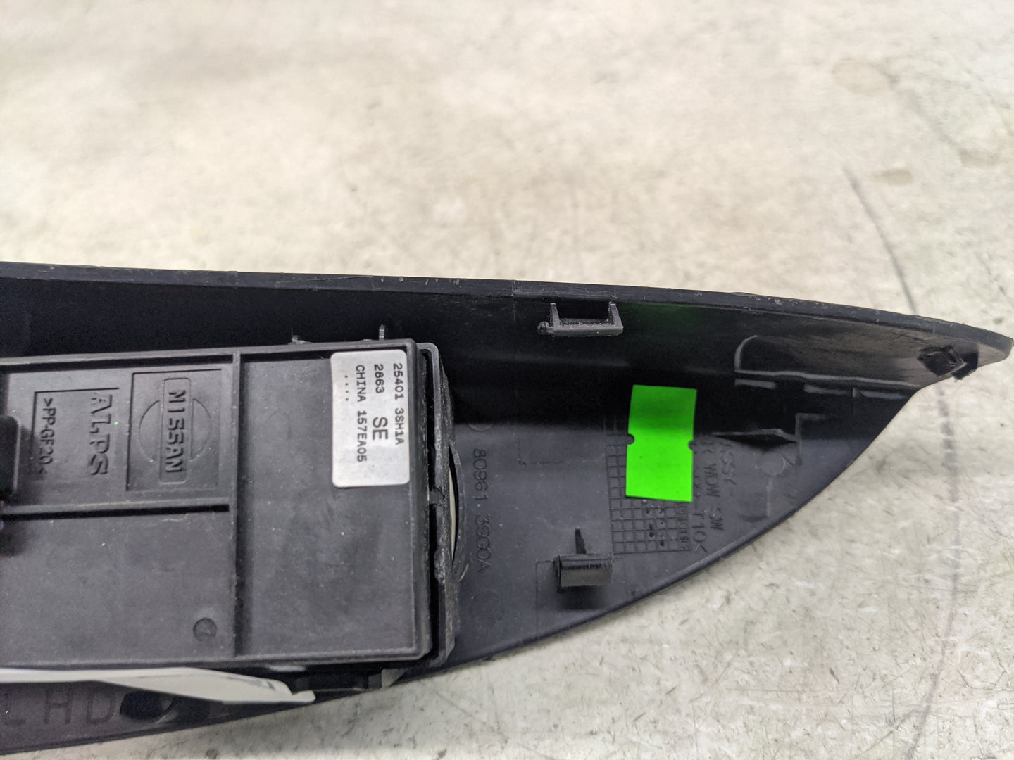 2013-2019 Nissan Sentra Master Power Window Switch Replacement Driver Side Left P/N:25401 3SH1A 80961 3SG0A Fits OEM Used Au