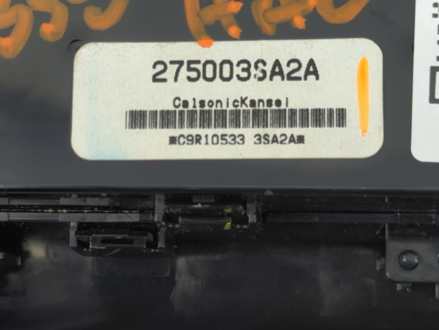 2013-2014 Nissan Sentra Climate Control Module Temperature AC/Heater Replacement P/N:275003SA2A Fits Fits 2013 2014 OEM Used