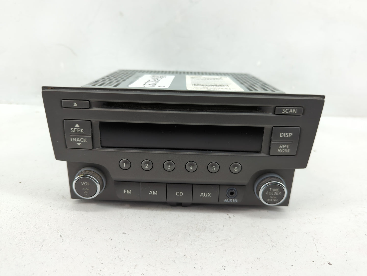 2013-2014 Nissan Sentra Radio AM FM Cd Player Receiver Replacement P/N:28185 3RA2A Fits Fits 2013 2014 OEM Used Auto Parts -