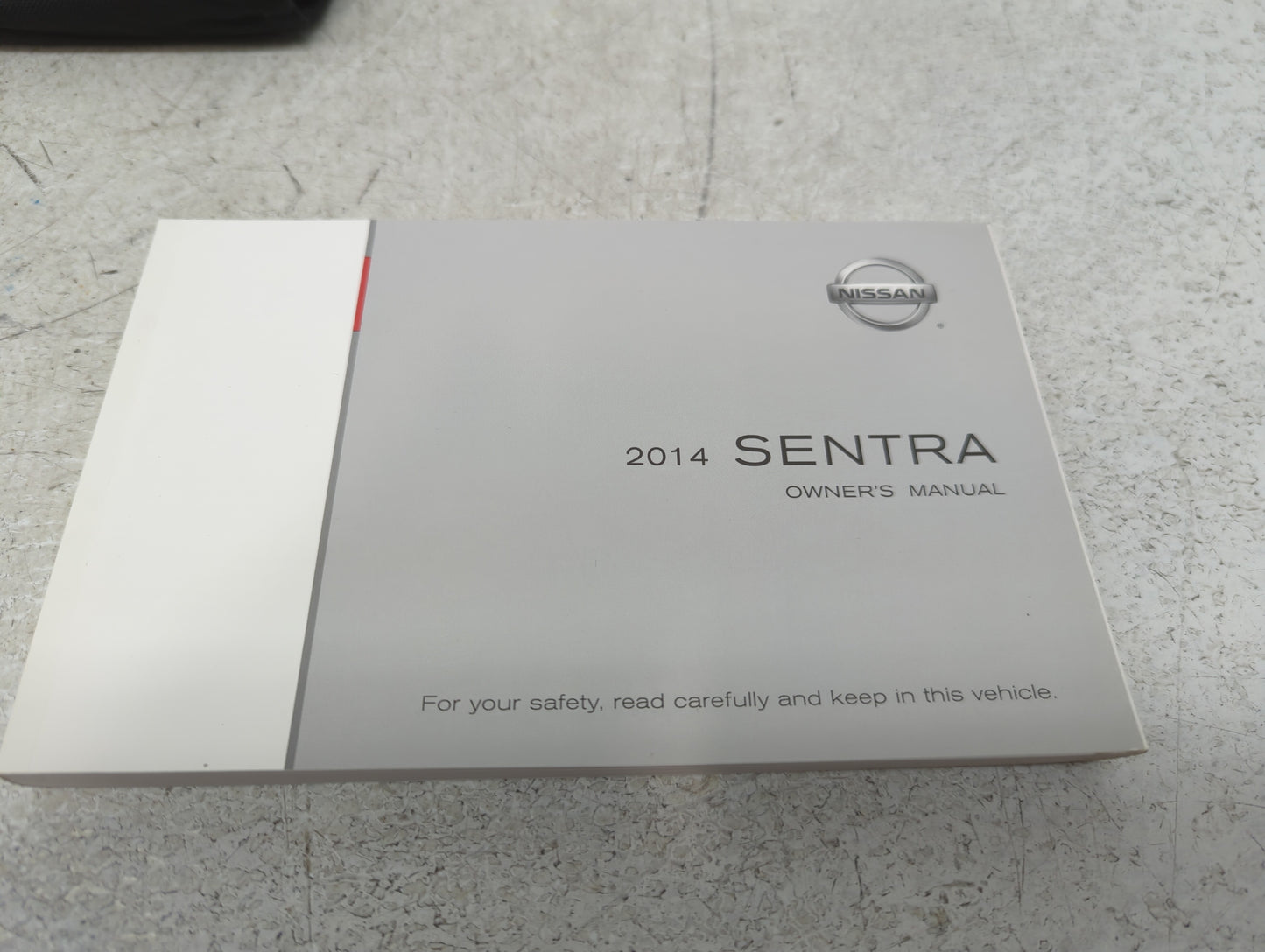 2014 Nissan Sentra Owners Manual Book Guide P/N:OM14E 0B17U1 OEM Used Auto Parts - Oemusedautoparts1.com
