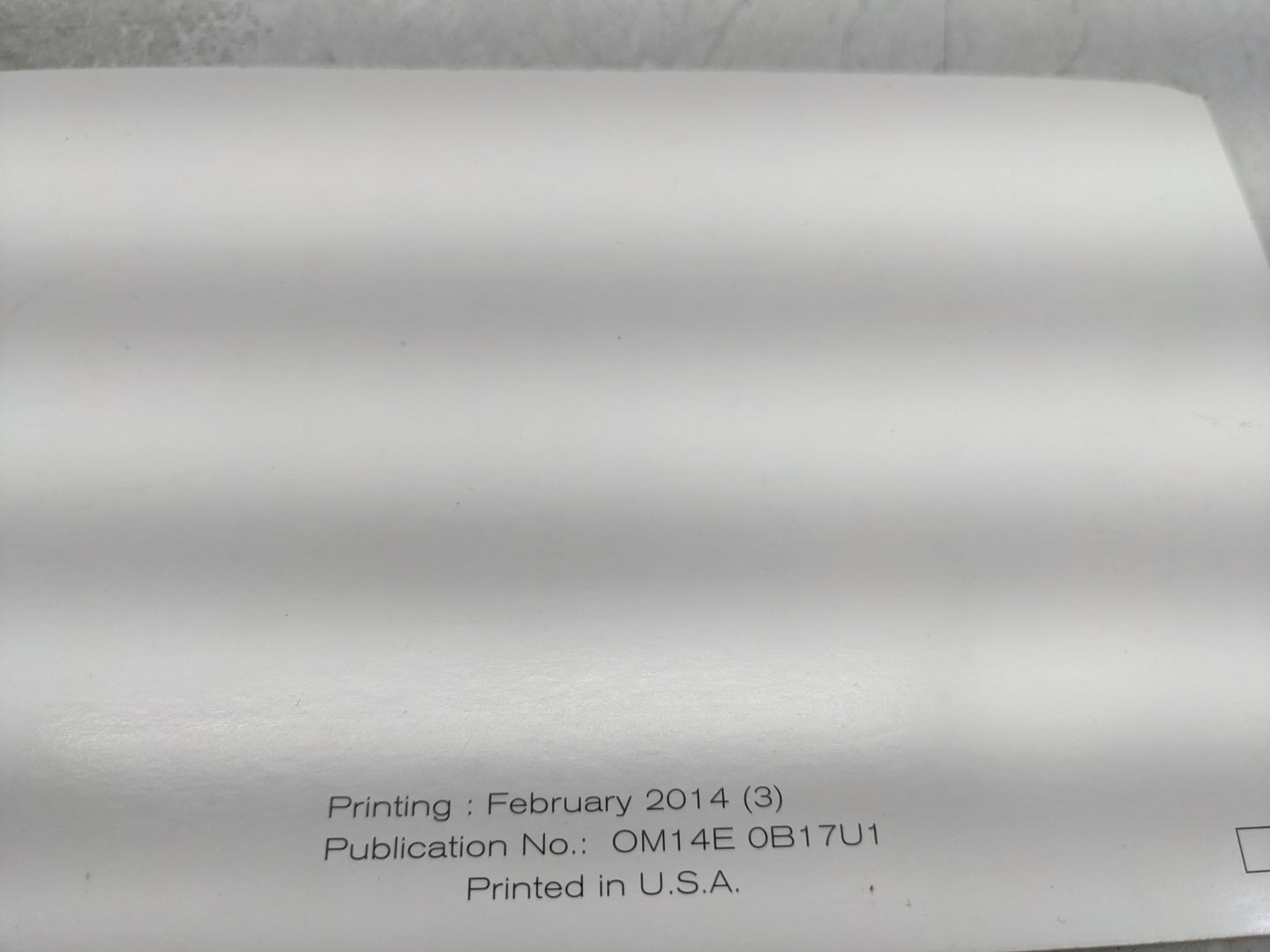 2014 Nissan Sentra Owners Manual Book Guide OEM Used Auto Parts - Oemusedautoparts1.com