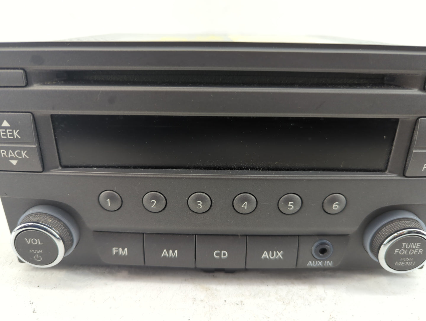 2013-2014 Nissan Sentra Radio AM FM Cd Player Receiver Replacement P/N:28185 3RA2A Fits Fits 2013 2014 OEM Used Auto Parts -