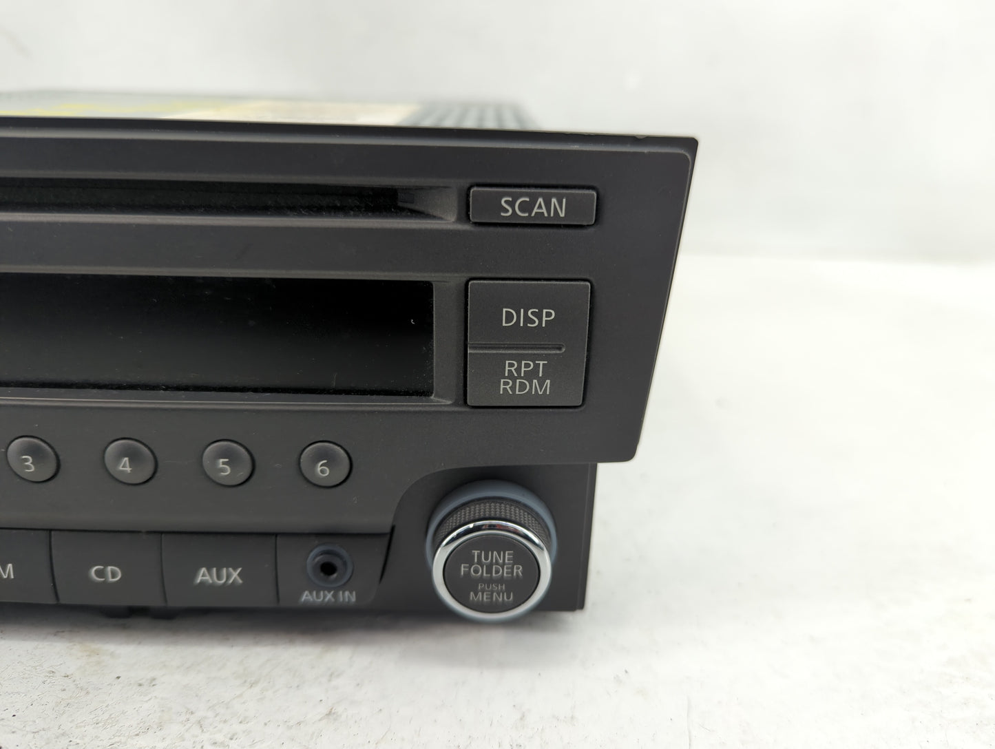 2013-2014 Nissan Sentra Radio AM FM Cd Player Receiver Replacement P/N:28185 3RA2A Fits Fits 2013 2014 OEM Used Auto Parts -