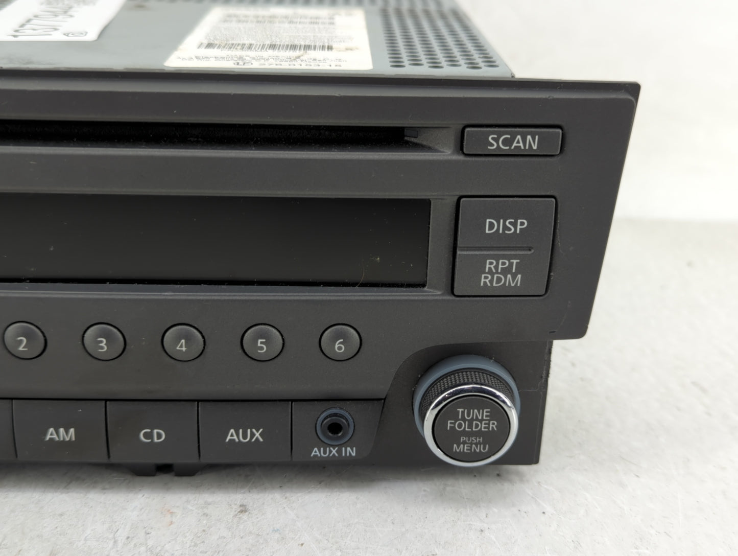 2013-2014 Nissan Sentra Radio AM FM Cd Player Receiver Replacement P/N:28185 3RA2A Fits Fits 2013 2014 OEM Used Auto Parts -