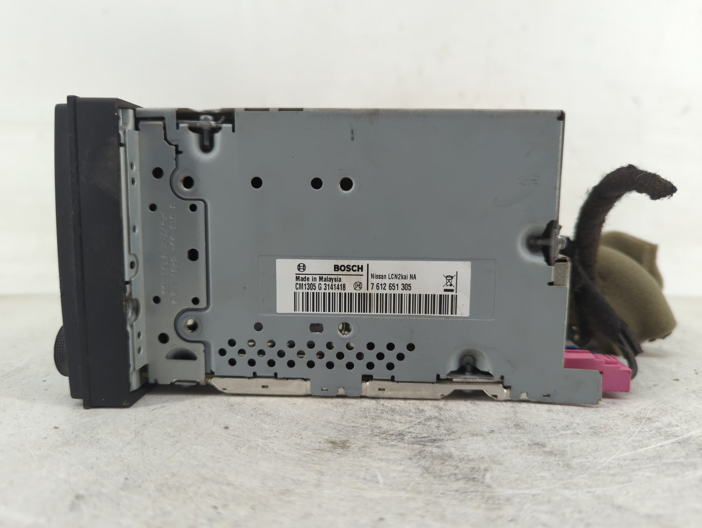 2014 Nissan Sentra Radio AM FM Cd Player Receiver Replacement P/N:7 612 651 259159JE0A Fits Fits 2015 OEM Used Auto Parts - 