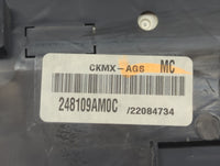 2013-2014 Nissan Sentra Instrument Cluster Speedometer Gauges P/N:248109AM0C Fits Fits 2013 2014 OEM Used Auto Parts - Oemus