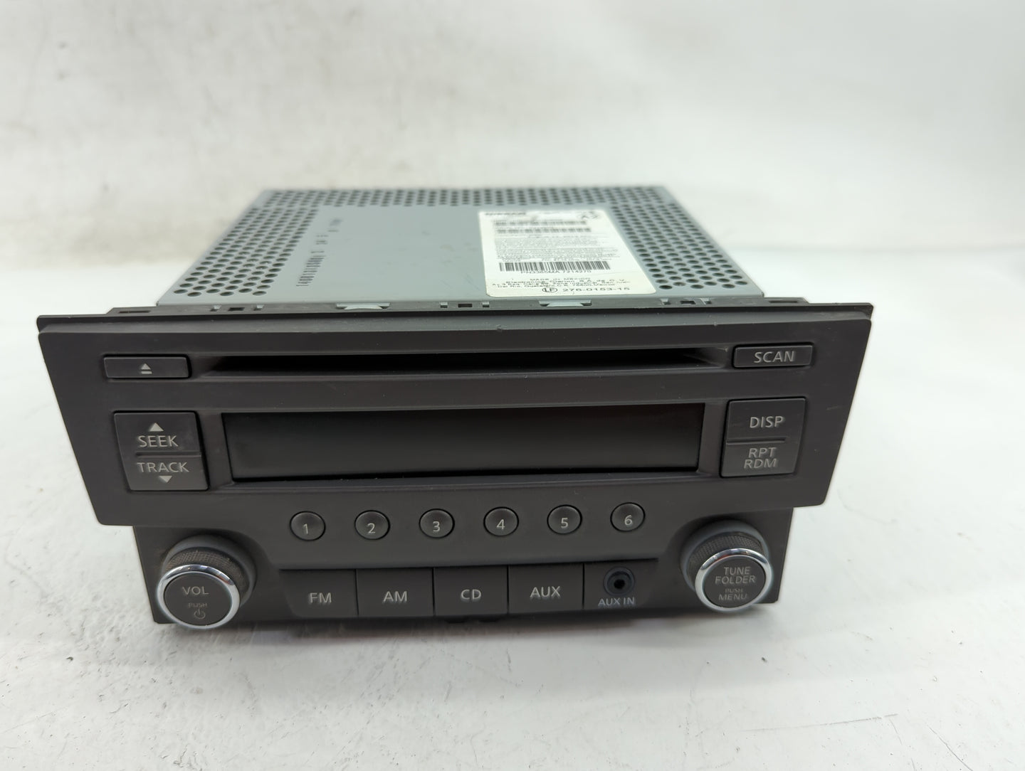2013-2014 Nissan Sentra Radio AM FM Cd Player Receiver Replacement P/N:28185 3RA2A Fits Fits 2013 2014 OEM Used Auto Parts -