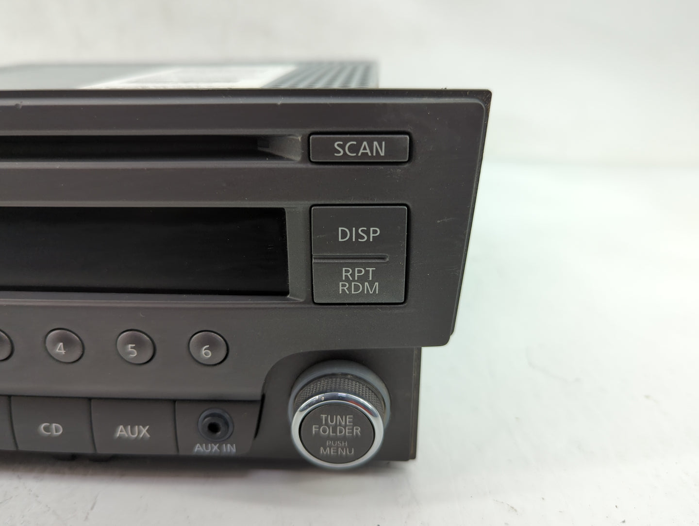 2013-2014 Nissan Sentra Radio AM FM Cd Player Receiver Replacement P/N:28185 3RA2A Fits Fits 2013 2014 OEM Used Auto Parts -