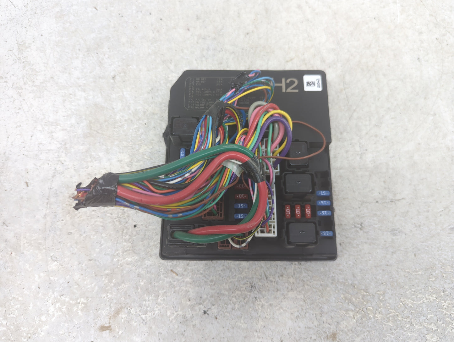 2013-2019 Nissan Sentra Fusebox Fuse Box Panel Relay Module Fits Fits 2013 2014 2015 2016 2017 2018 2019 OEM Used Auto Parts