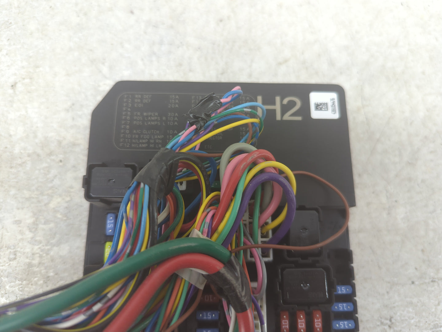 2013-2019 Nissan Sentra Fusebox Fuse Box Panel Relay Module Fits Fits 2013 2014 2015 2016 2017 2018 2019 OEM Used Auto Parts