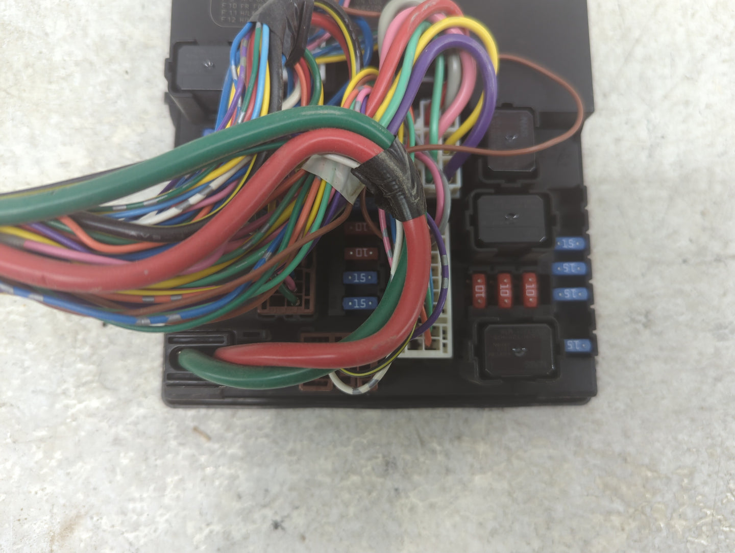 2013-2019 Nissan Sentra Fusebox Fuse Box Panel Relay Module Fits Fits 2013 2014 2015 2016 2017 2018 2019 OEM Used Auto Parts