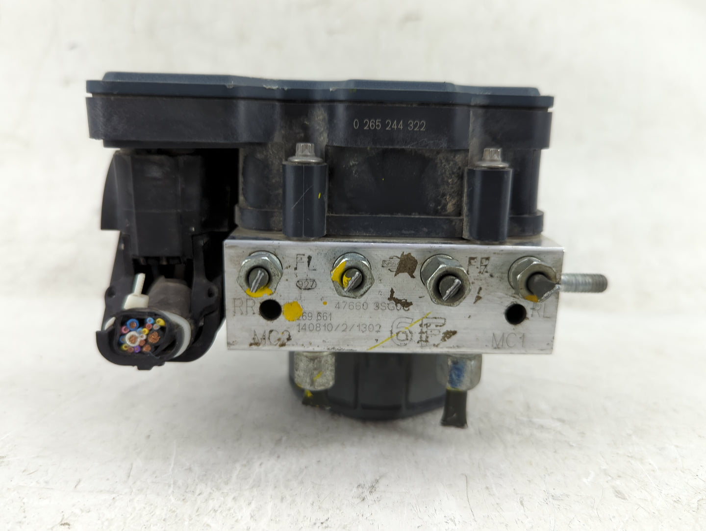 2013-2014 Nissan Sentra ABS Pump Control Module Replacement P/N:47660 3SG0C Fits Fits 2013 2014 OEM Used Auto Parts - Oemuse