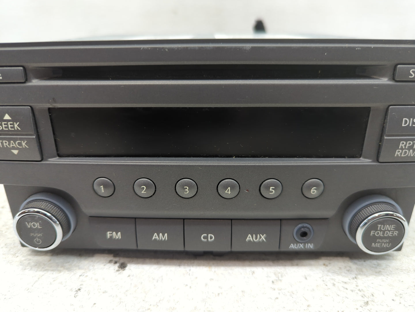 2013-2014 Nissan Sentra Radio AM FM Cd Player Receiver Replacement P/N:281853RA2A Fits Fits 2013 2014 OEM Used Auto Parts - 