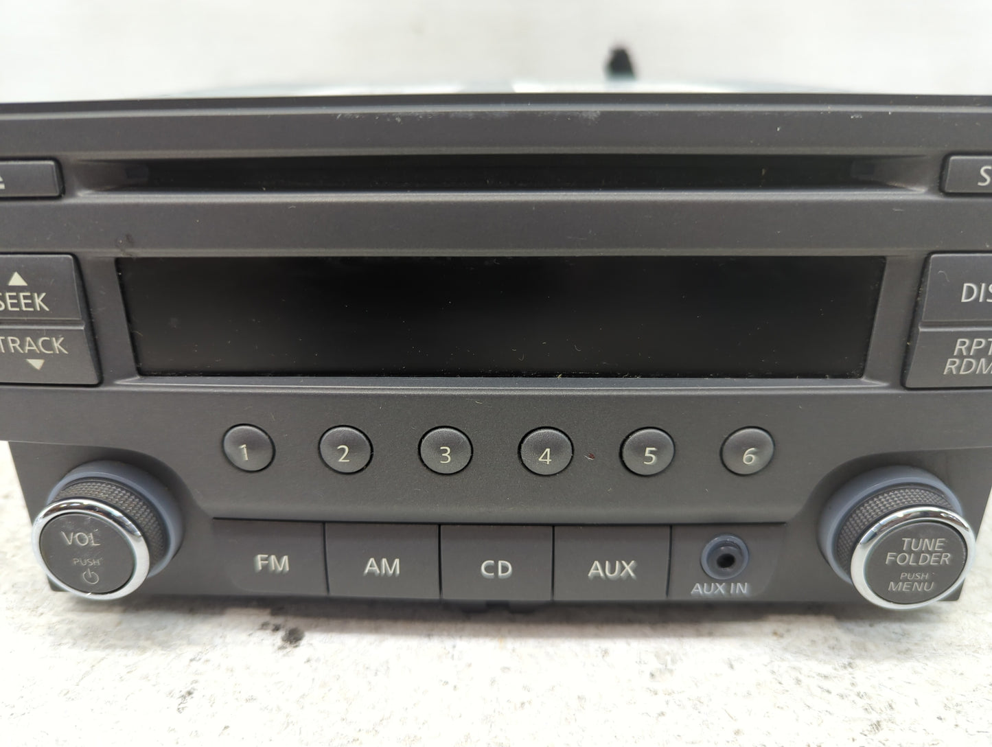 2013-2014 Nissan Sentra Radio AM FM Cd Player Receiver Replacement P/N:281853RA2A Fits Fits 2013 2014 OEM Used Auto Parts - 