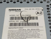 2013-2014 Nissan Sentra Radio AM FM Cd Player Receiver Replacement P/N:281853RA2A Fits Fits 2013 2014 OEM Used Auto Parts - 