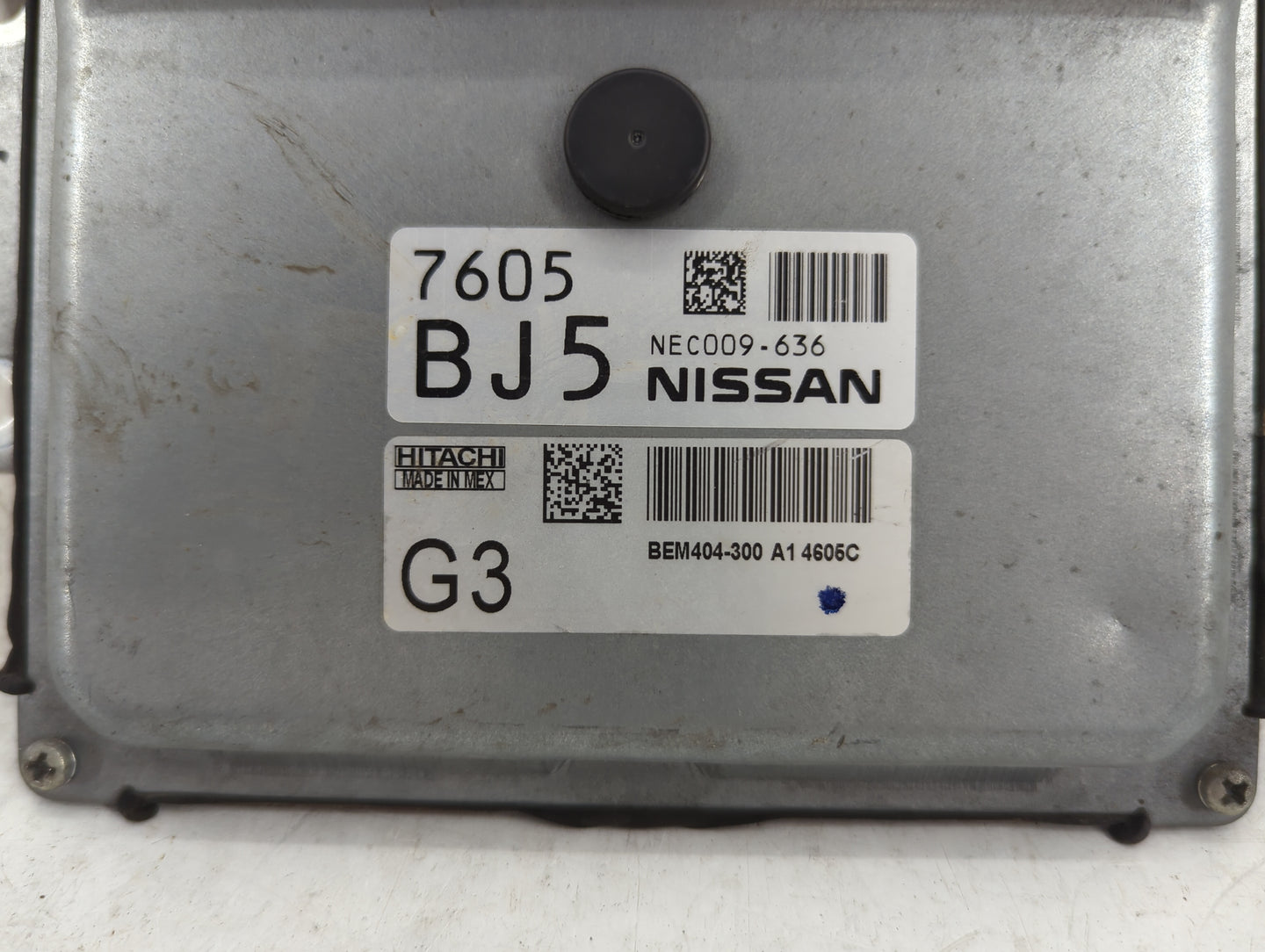 2013-2015 Nissan Sentra PCM Engine Control Computer ECU ECM PCU OEM P/N:NEC009-636 Fits Fits 2013 2014 2015 OEM Used Auto Pa