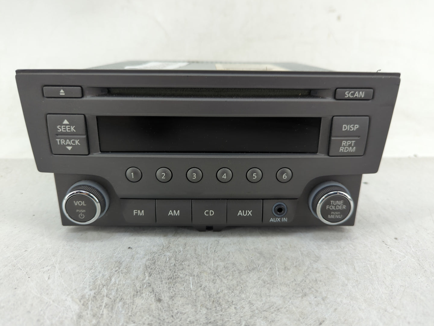 2013-2014 Nissan Sentra Radio AM FM Cd Player Receiver Replacement P/N:28185 3RA2A Fits Fits 2013 2014 OEM Used Auto Parts -