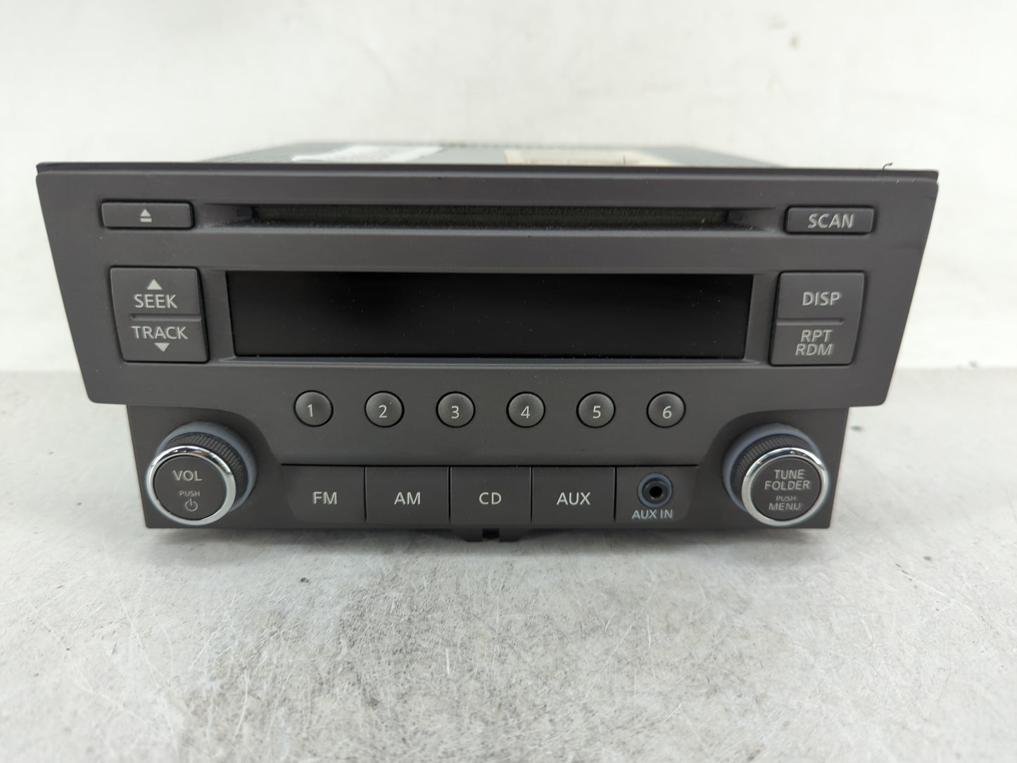 2013-2014 Nissan Sentra Radio AM FM Cd Player Receiver Replacement P/N:28185 3RA2A Fits Fits 2013 2014 OEM Used Auto Parts -