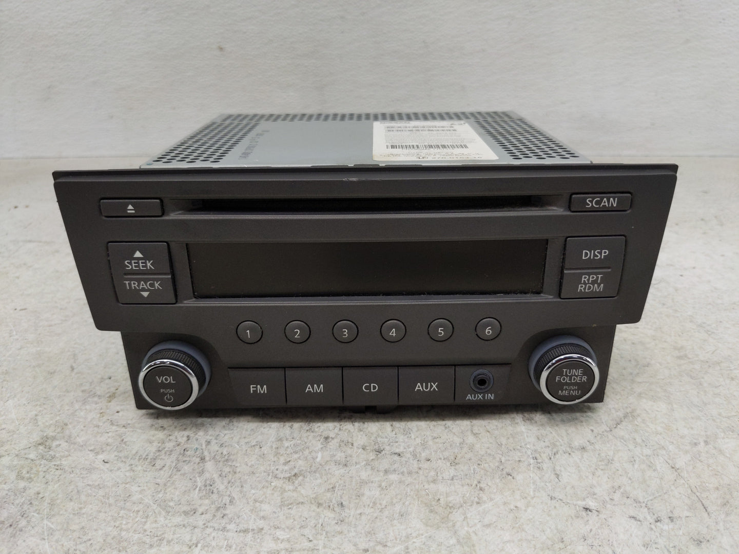 2013-2014 Nissan Sentra Radio AM FM Cd Player Receiver Replacement P/N:28183 3RA2A Fits Fits 2013 2014 OEM Used Auto Parts -
