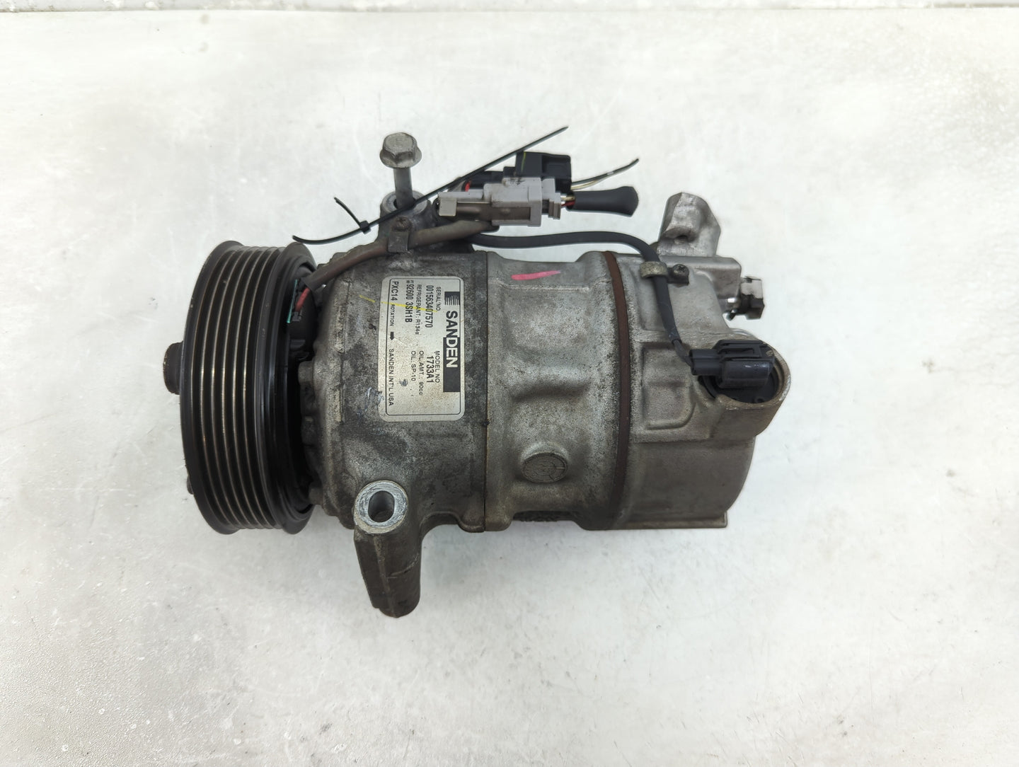 2013-2019 Nissan Sentra Air Conditioning A/c Ac Compressor Oem - Oemusedautoparts1.com