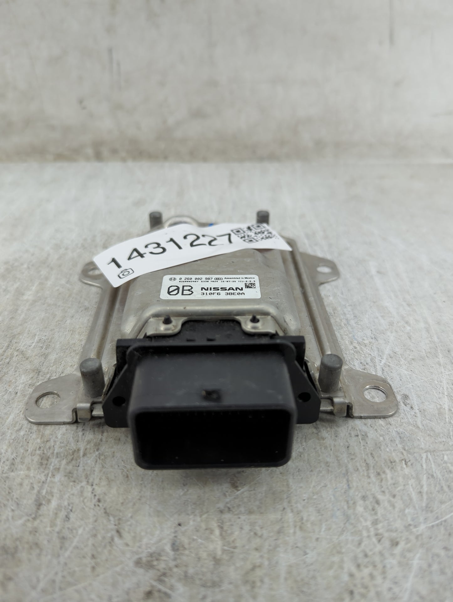 2014 Nissan Sentra PCM Engine Control Computer ECU ECM PCU OEM P/N:310F6 3BE0A Fits OEM Used Auto Parts - Oemusedautoparts1.