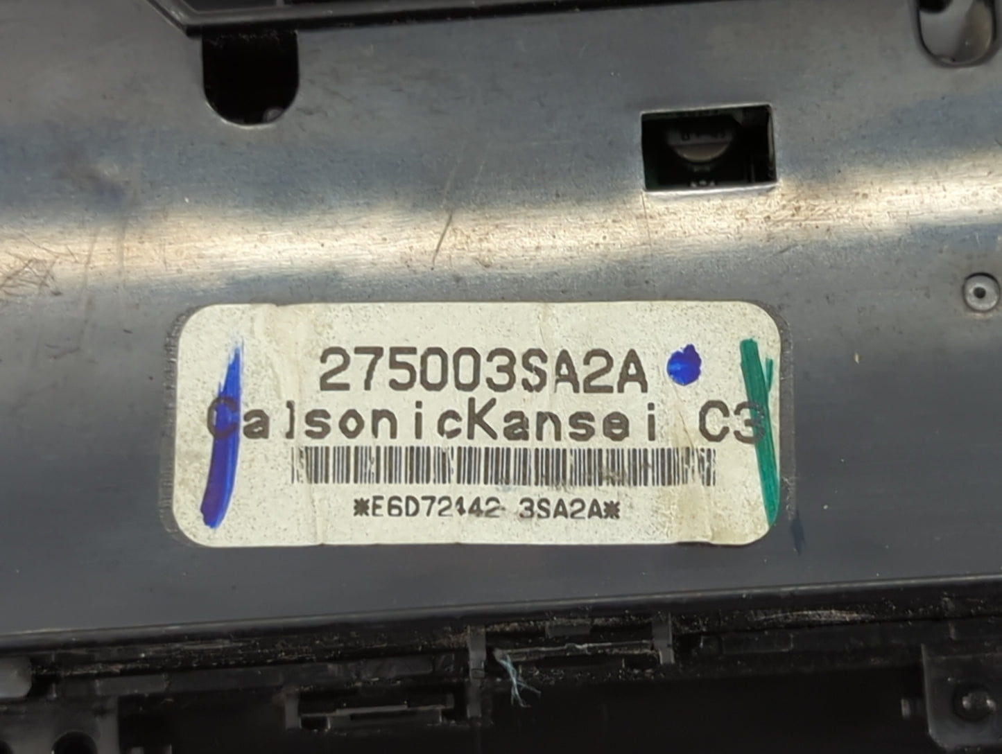 2013-2014 Nissan Sentra Climate Control Module Temperature AC/Heater Replacement P/N:275003SA2A E6D72442-3SA2A Fits Fits 201