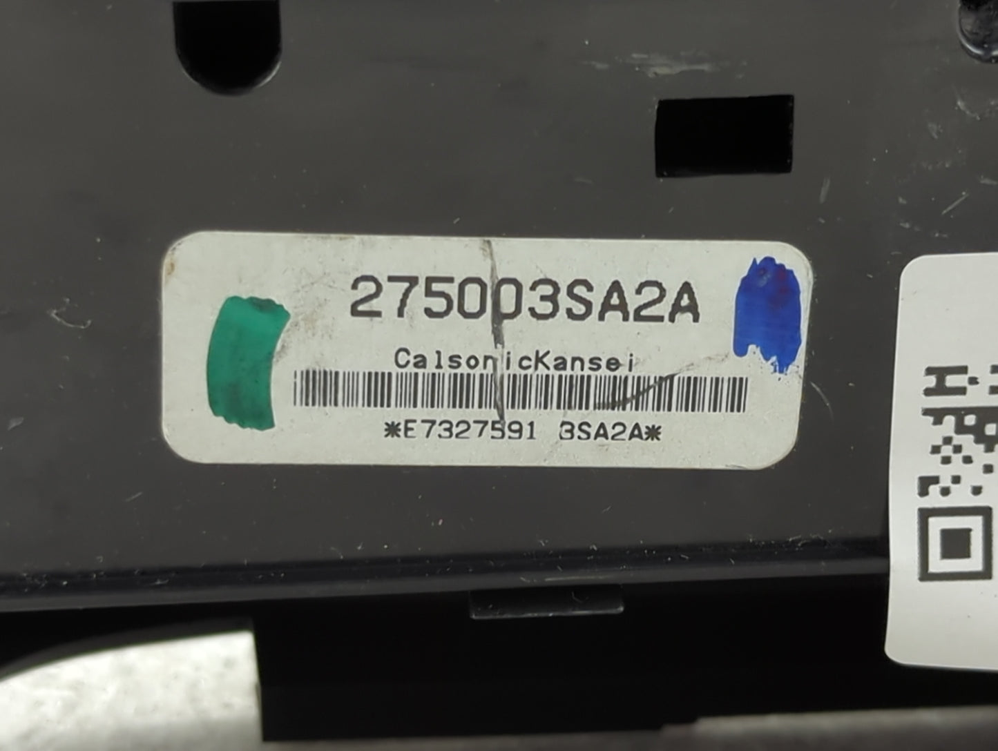 2013-2014 Nissan Sentra Climate Control Module Temperature AC/Heater Replacement P/N:275003SA2A E7327591 Fits Fits 2013 2014