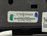 2013-2014 Nissan Sentra Climate Control Module Temperature AC/Heater Replacement P/N:275003SA2A E7327591 Fits Fits 2013 2014