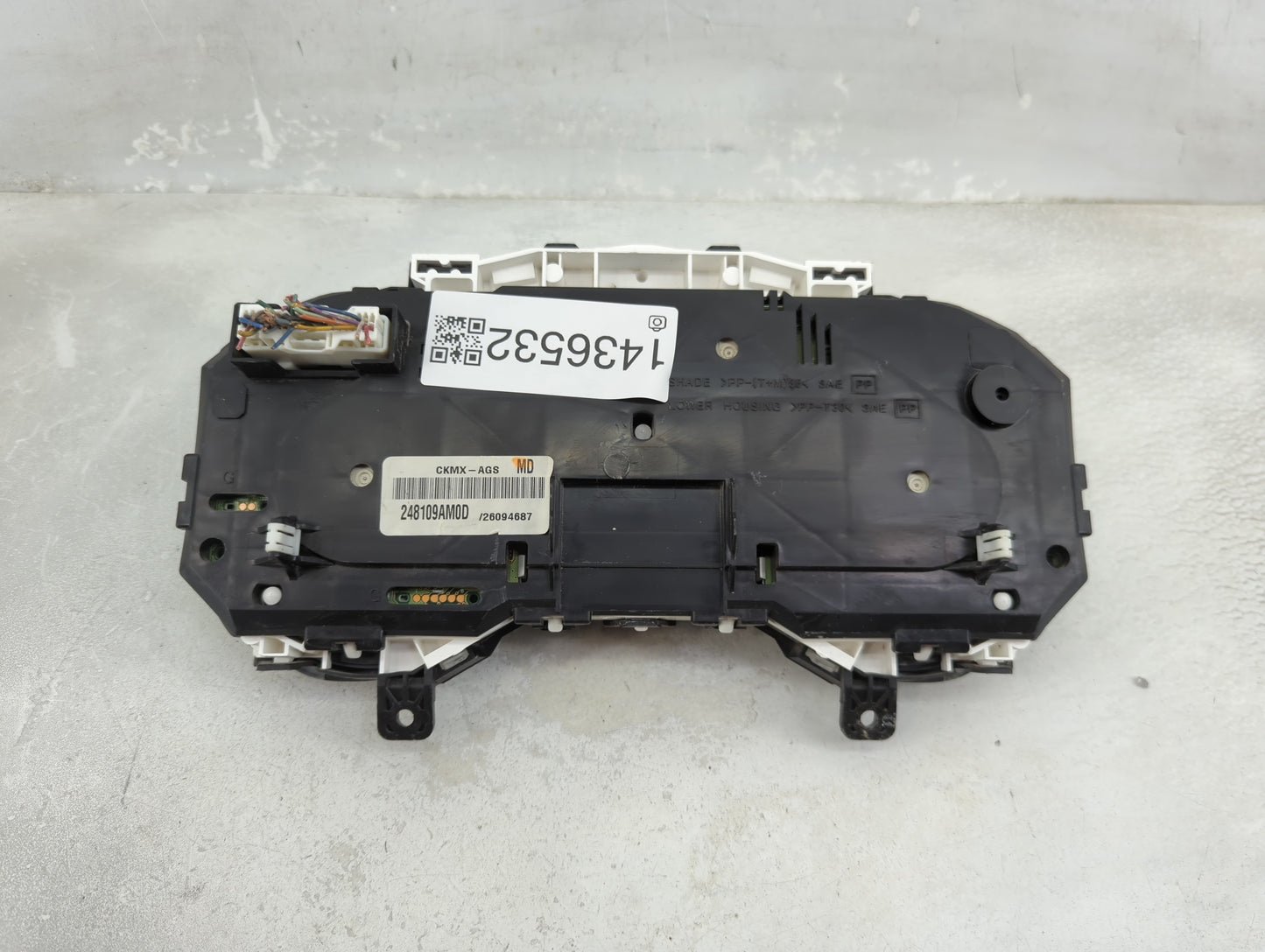 2013-2014 Nissan Sentra Instrument Cluster Speedometer Gauges P/N:248109AM0D Fits Fits 2013 2014 OEM Used Auto Parts - Oemus