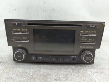 2014 Nissan Sentra Radio AM FM Cd Player Receiver Replacement P/N:28185 3RA2D CQ-FN23E74D Fits OEM Used Auto Parts