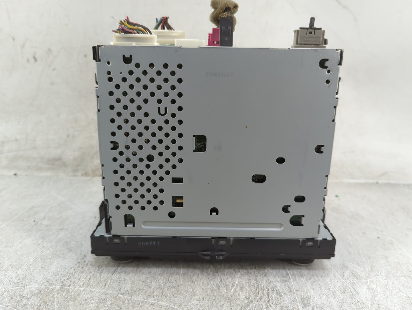 2014 Nissan Sentra Radio AM FM Cd Player Receiver Replacement P/N:28185 3RA2D CQ-FN23E74D Fits OEM Used Auto Parts - Oemused