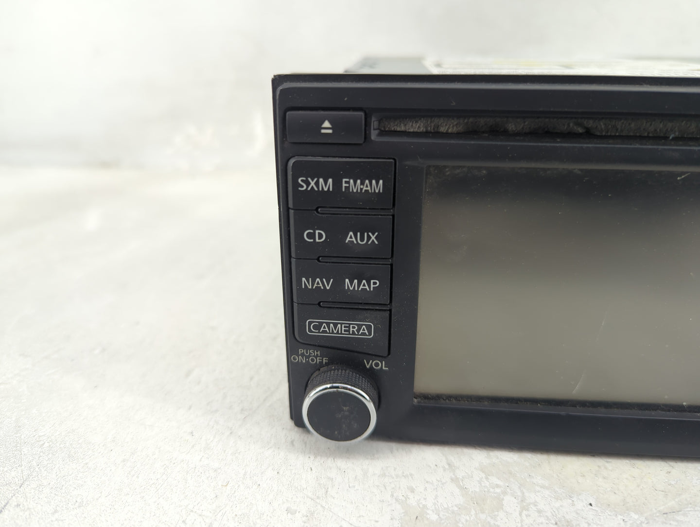 2013-2014 Nissan Sentra Radio AM FM Cd Player Receiver Replacement P/N:259159JE0A 7 612 051 305 Fits Fits 2013 2014 OEM Used