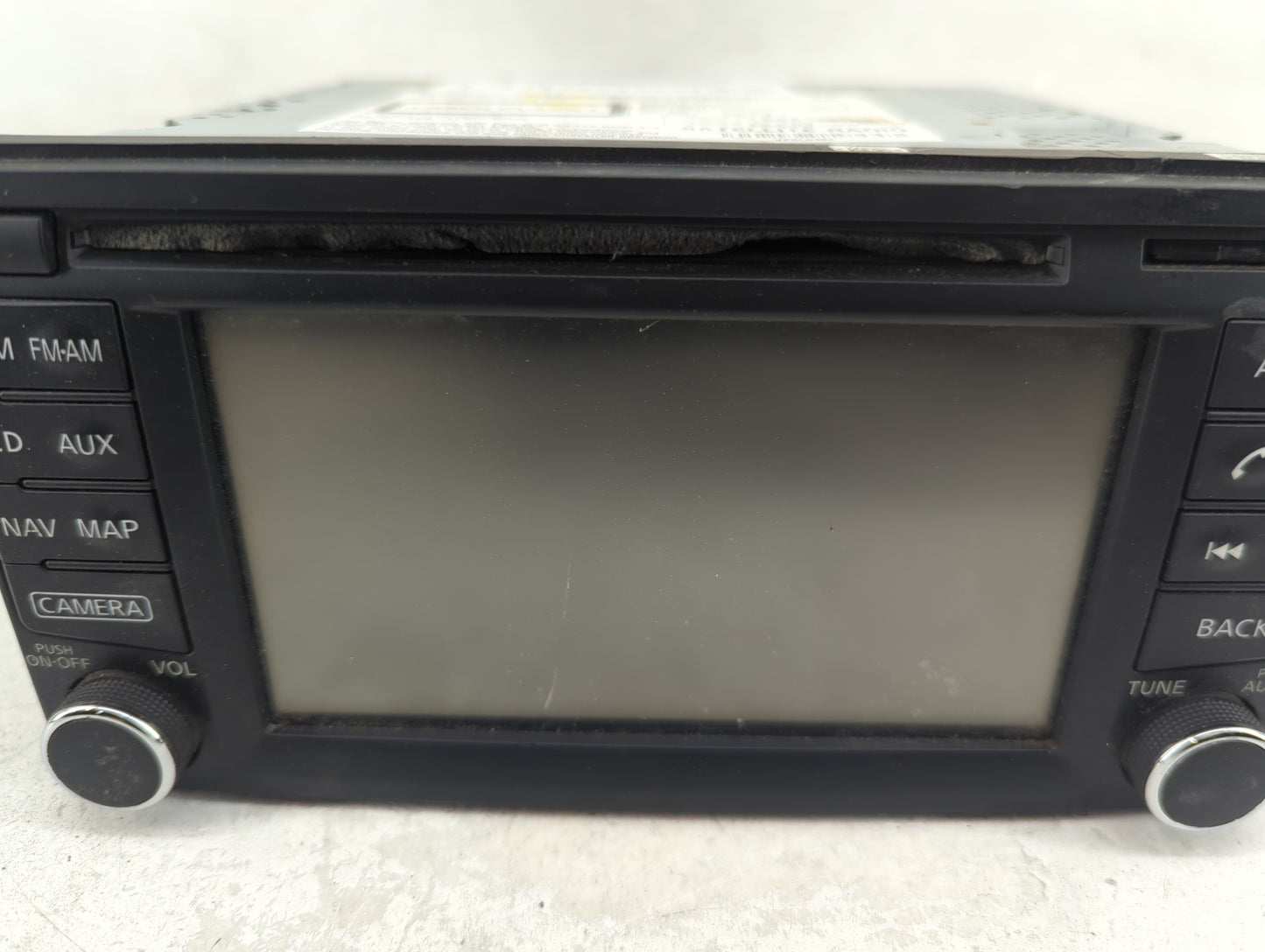 2013-2014 Nissan Sentra Radio AM FM Cd Player Receiver Replacement P/N:259159JE0A 7 612 051 305 Fits Fits 2013 2014 OEM Used