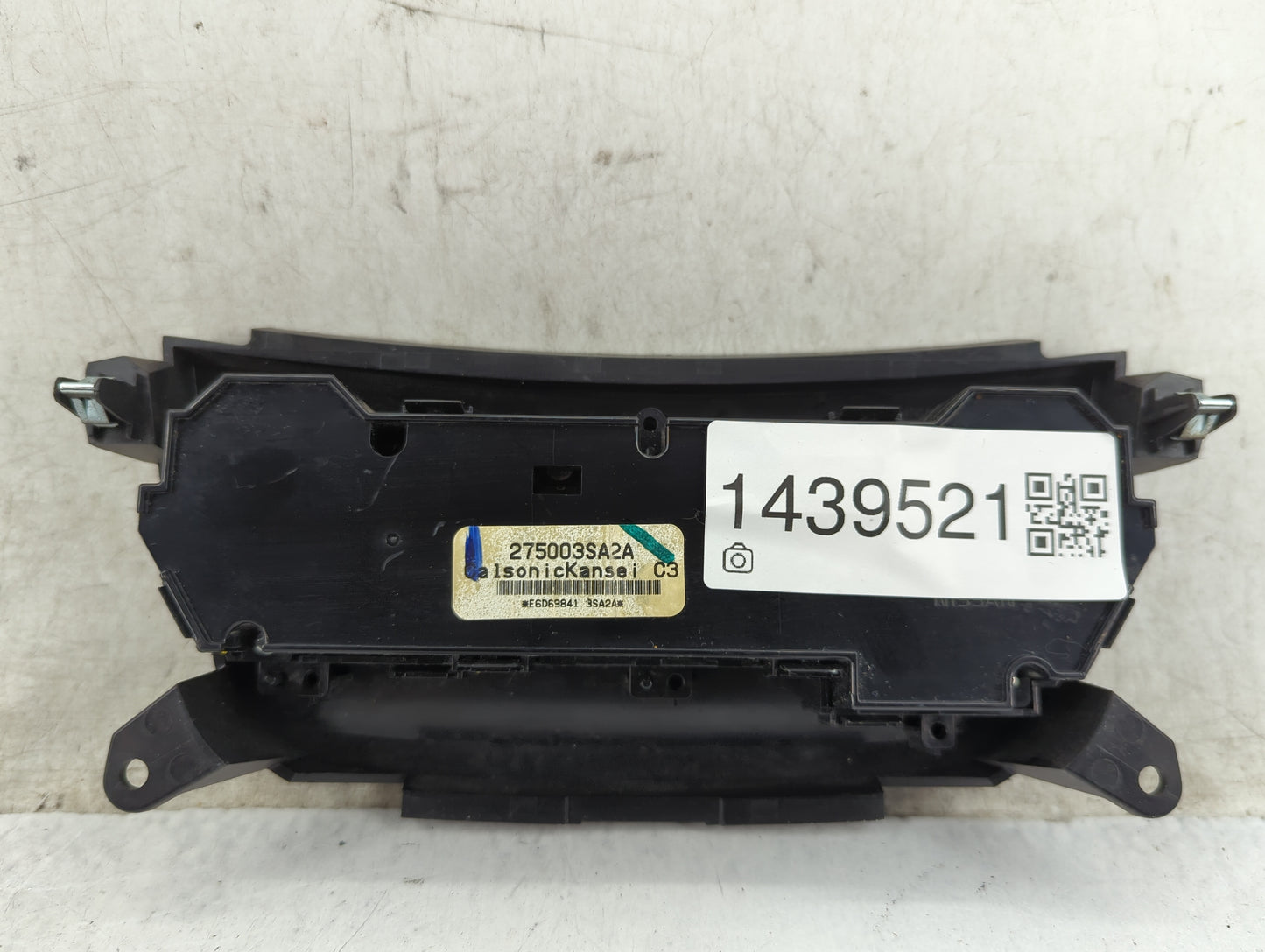 2013-2014 Nissan Sentra Climate Control Module Temperature AC/Heater Replacement P/N:275003SA2A Fits Fits 2013 2014 OEM Used