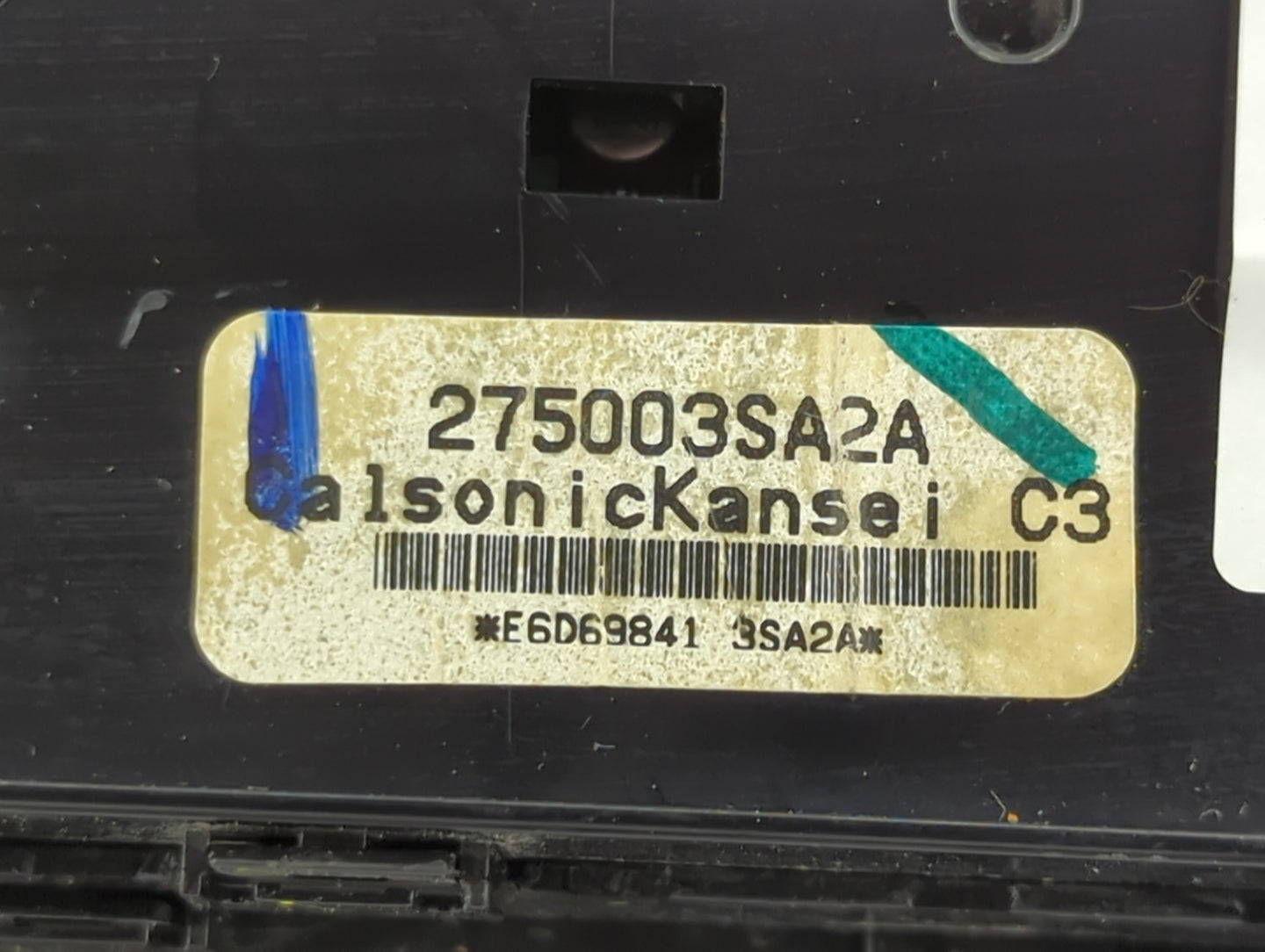 2013-2014 Nissan Sentra Climate Control Module Temperature AC/Heater Replacement P/N:275003SA2A Fits Fits 2013 2014 OEM Used